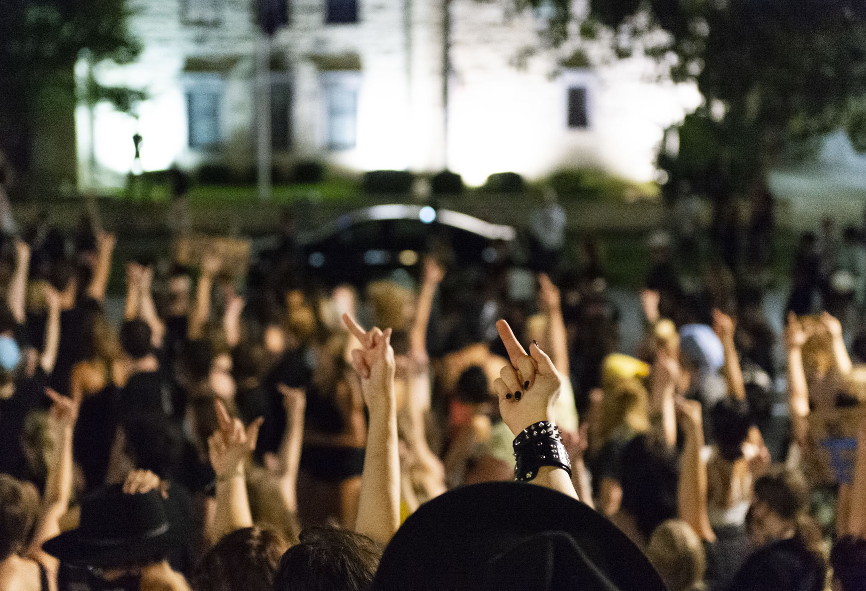 UNL protest, 08.26